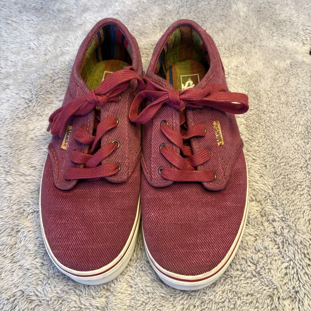 VANS Canvas Low Top‎ Skateboard Shoes Youth 5.5 Boys/Girls